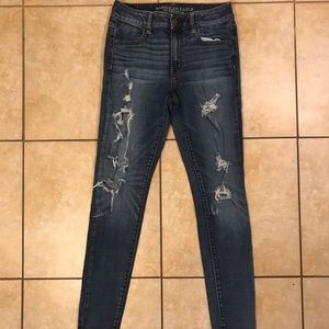American Eagle Hi-Rise Jeggings Jeans Size 6